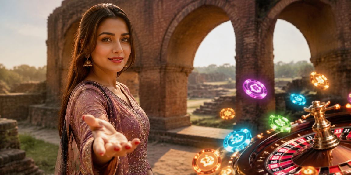 বগুড়ার ক্যাসিনো রুলেট গেম খেলছে
